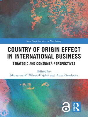 cover image of Country-of-Origin Effect in International Business
